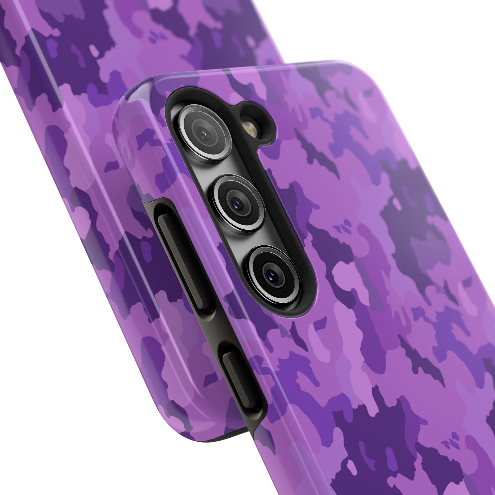 Tough Phone Cases - Purple Camo