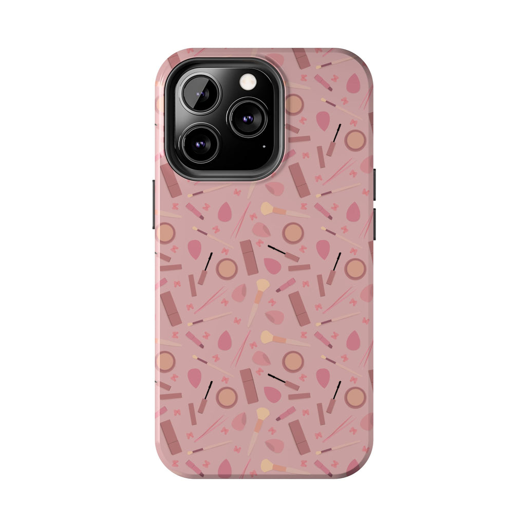 Phone Case - Pink Aesthetic Makeup Design
