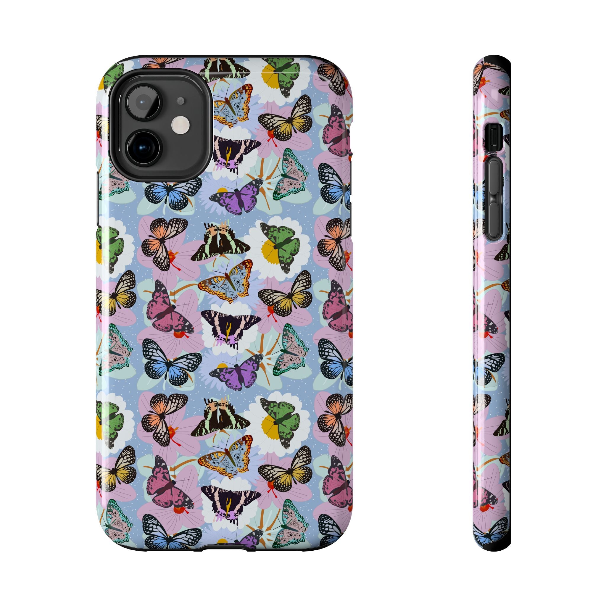 Tough Phone Cases - Butterflies and Flowers