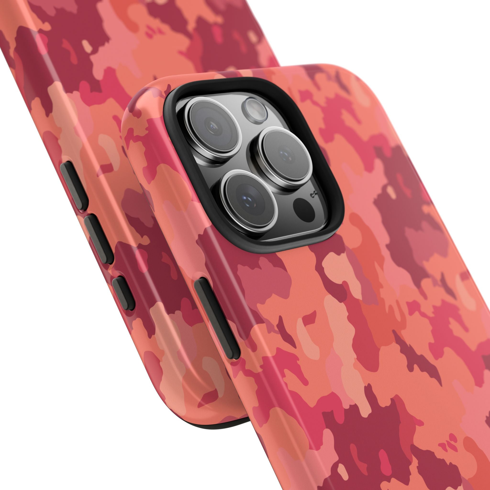 Tough Phone Cases - Hot Pink Camo