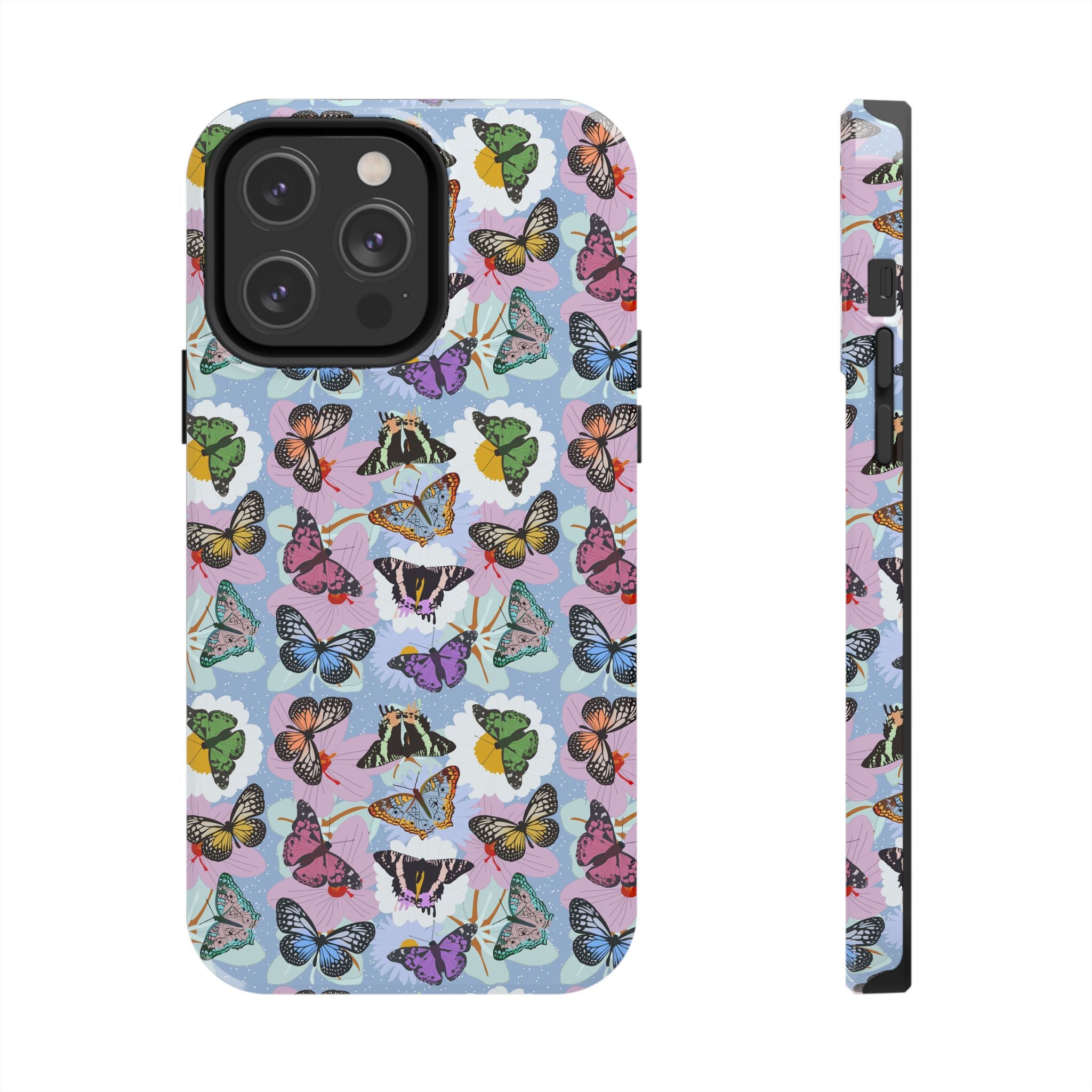 Tough Phone Cases - Butterflies and Flowers