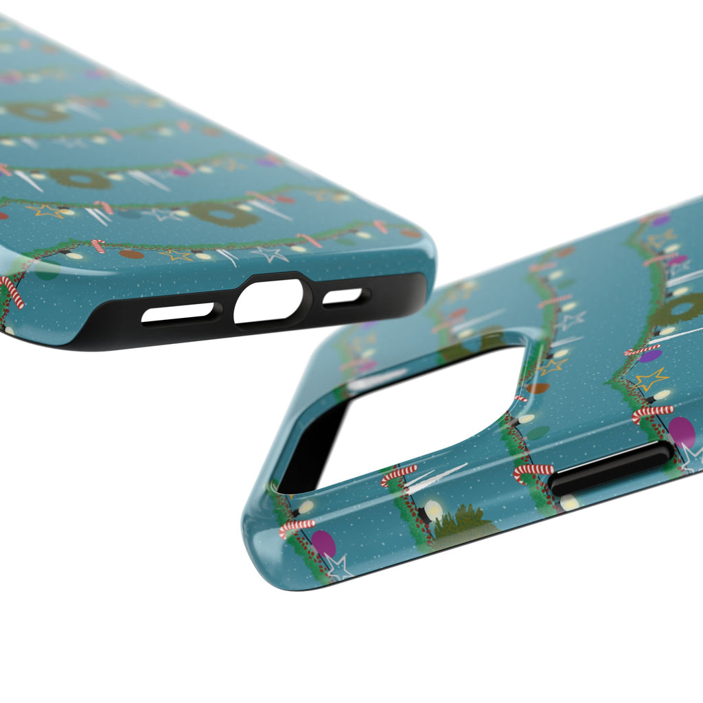 Tough Phone Cases - Christmas Garland