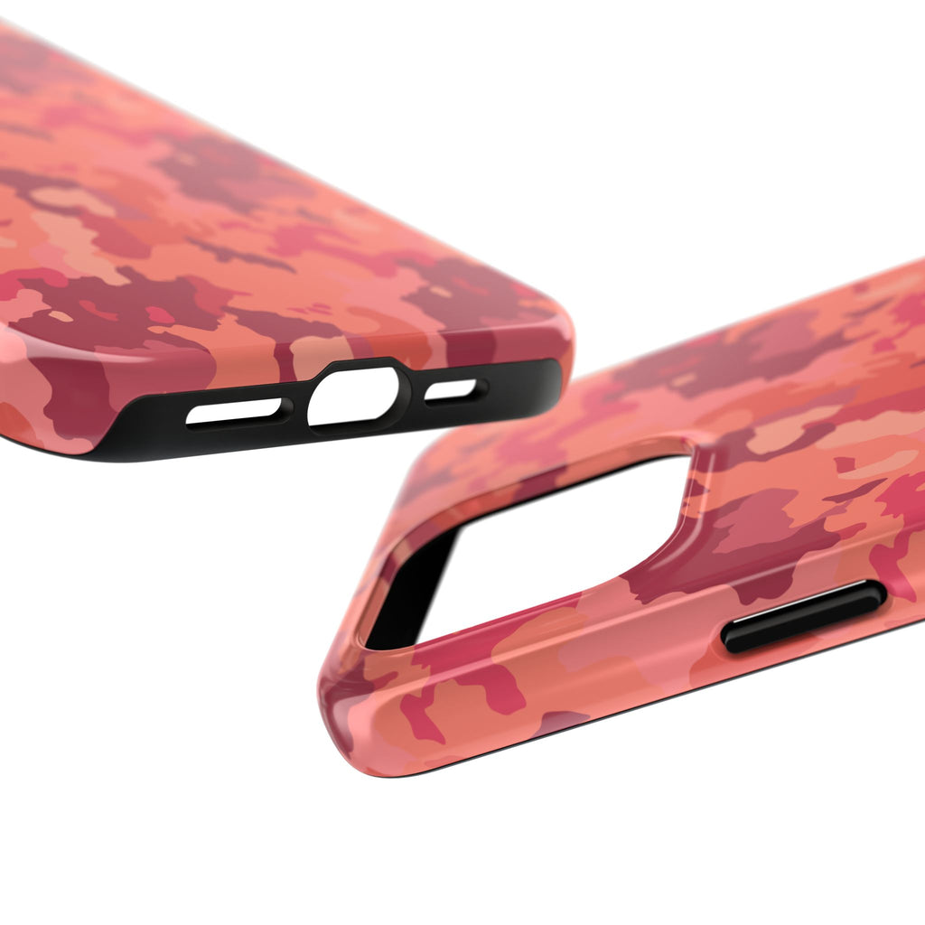 Tough Phone Cases - Hot Pink Camo