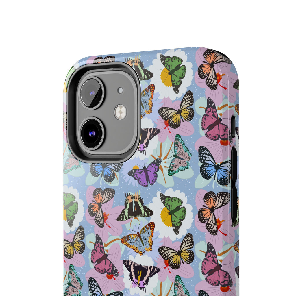Tough Phone Cases - Butterflies and Flowers