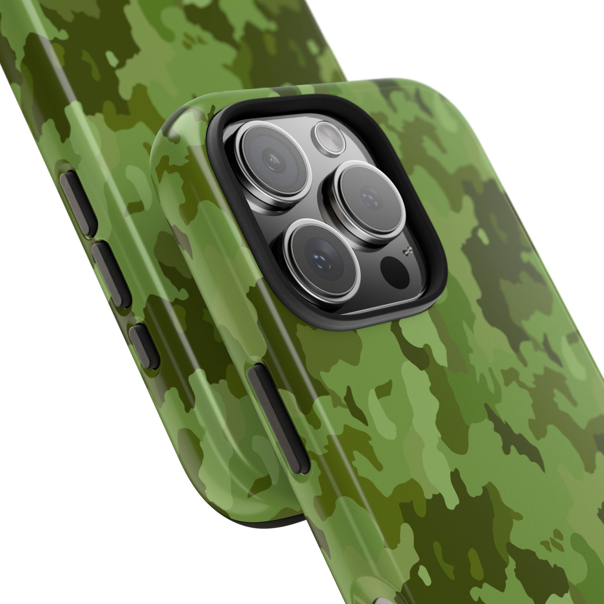 Tough Phone Cases - Green Camo