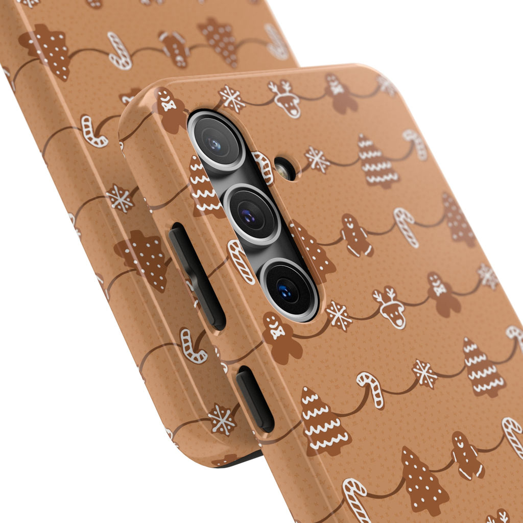 Phone Case - Gingerbread Cookies Design