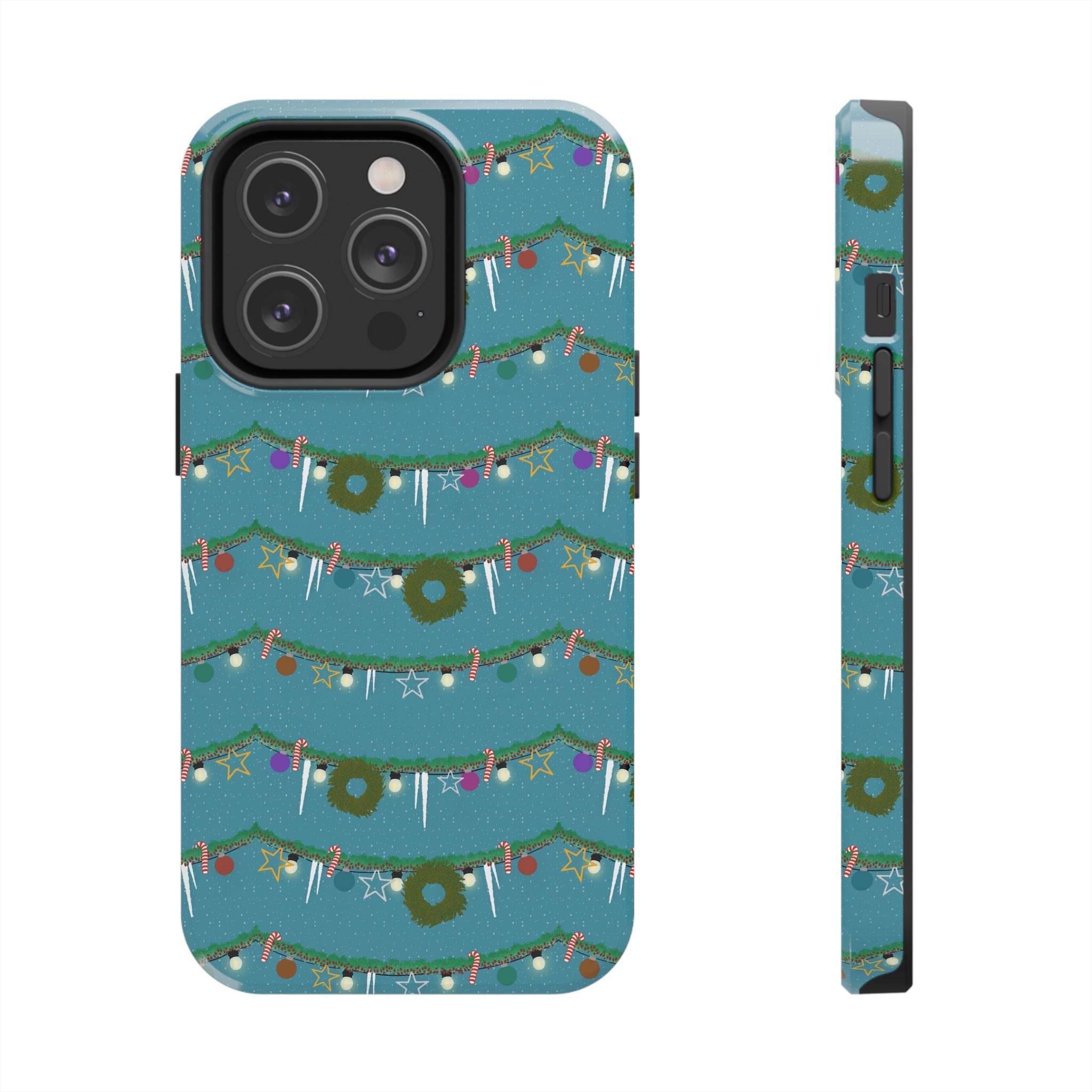 Tough Phone Cases - Christmas Garland