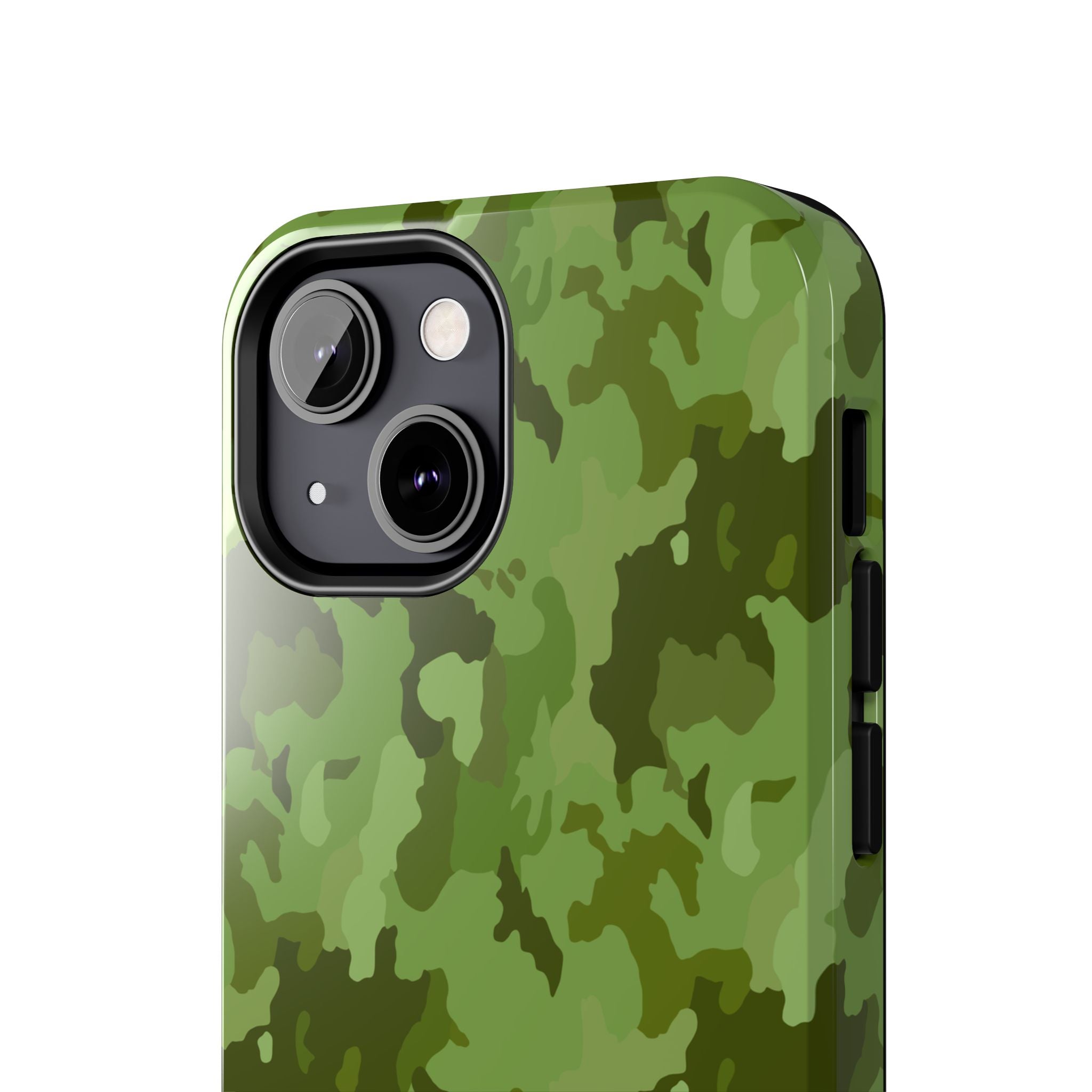 Tough Phone Cases - Green Camo