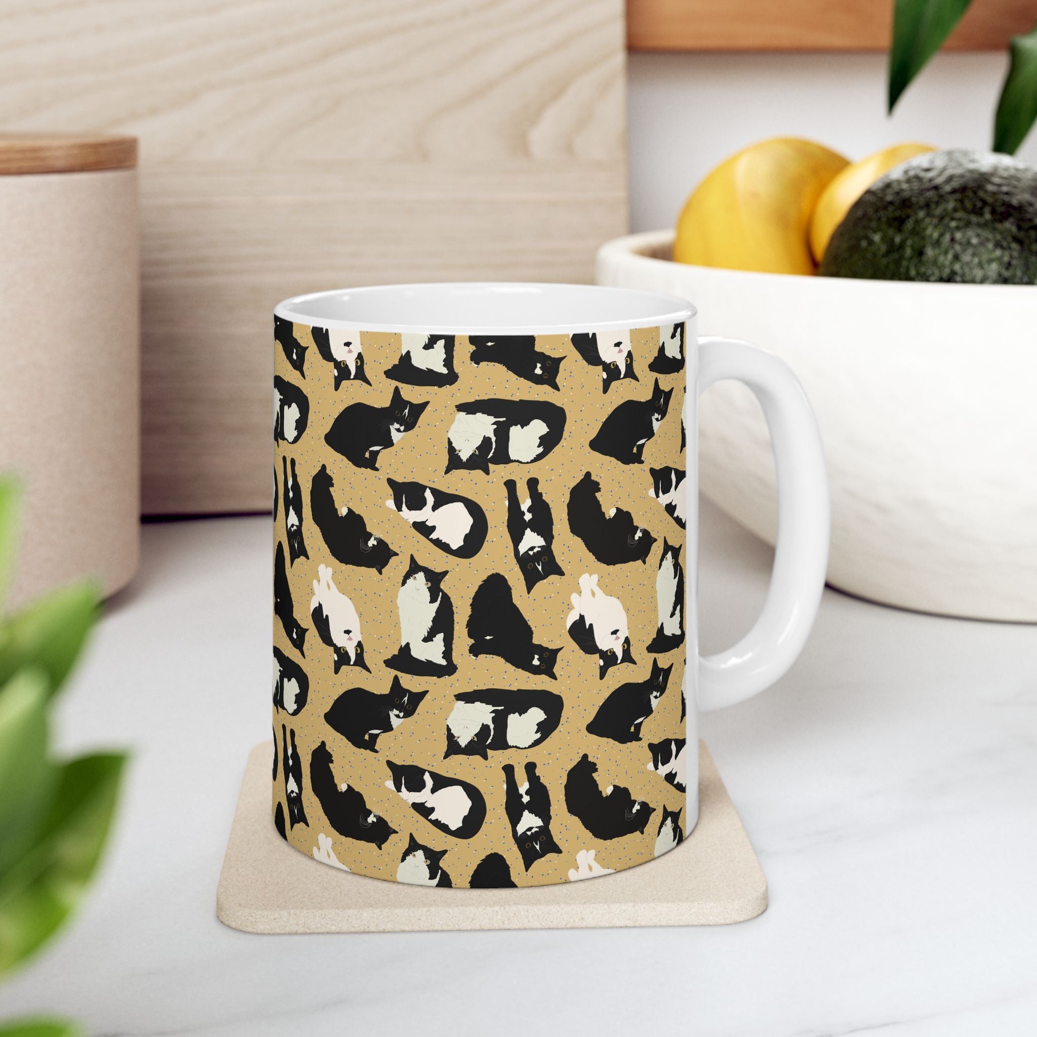 Ceramic Mug, (11oz, 15oz) - Cats