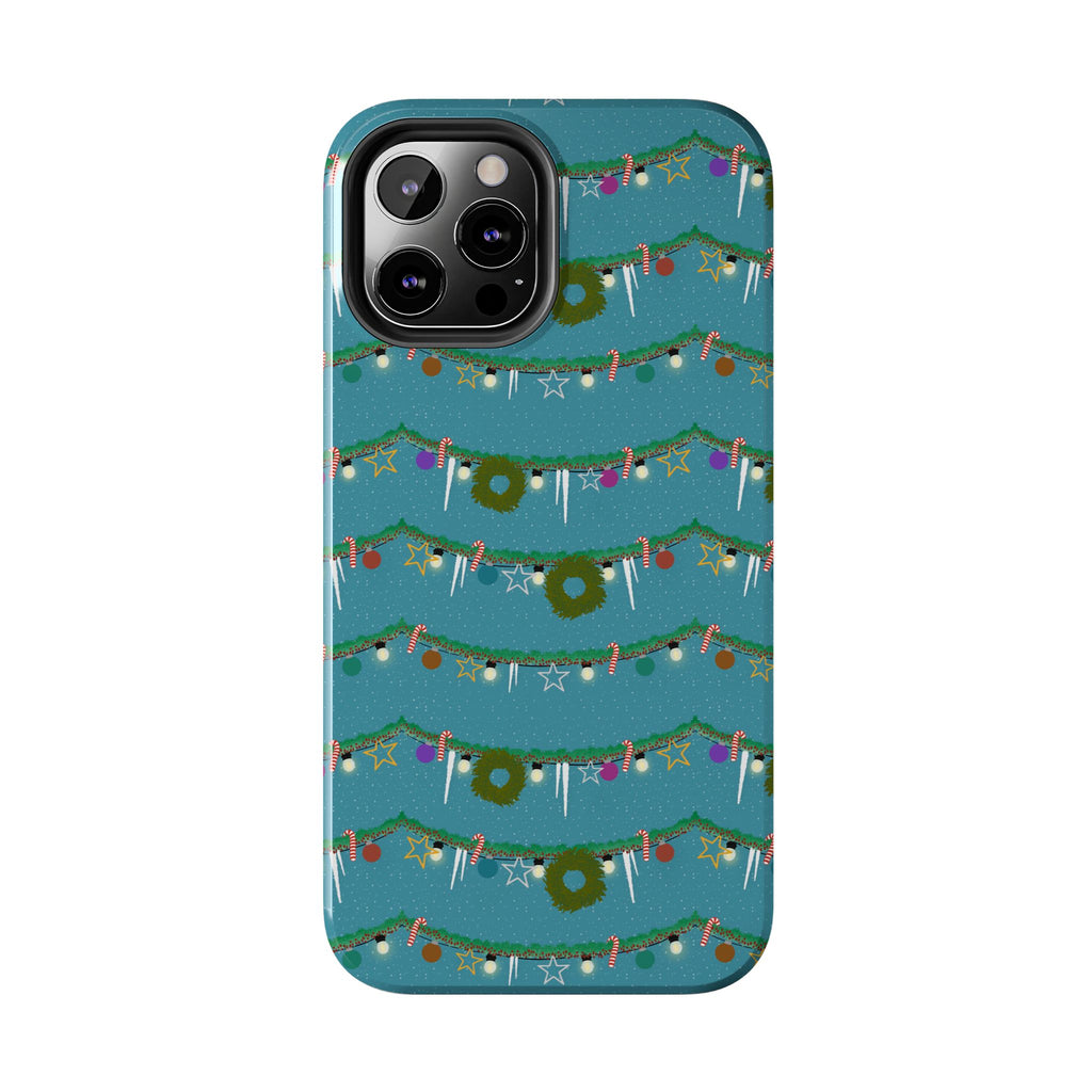 Tough Phone Cases - Christmas Garland