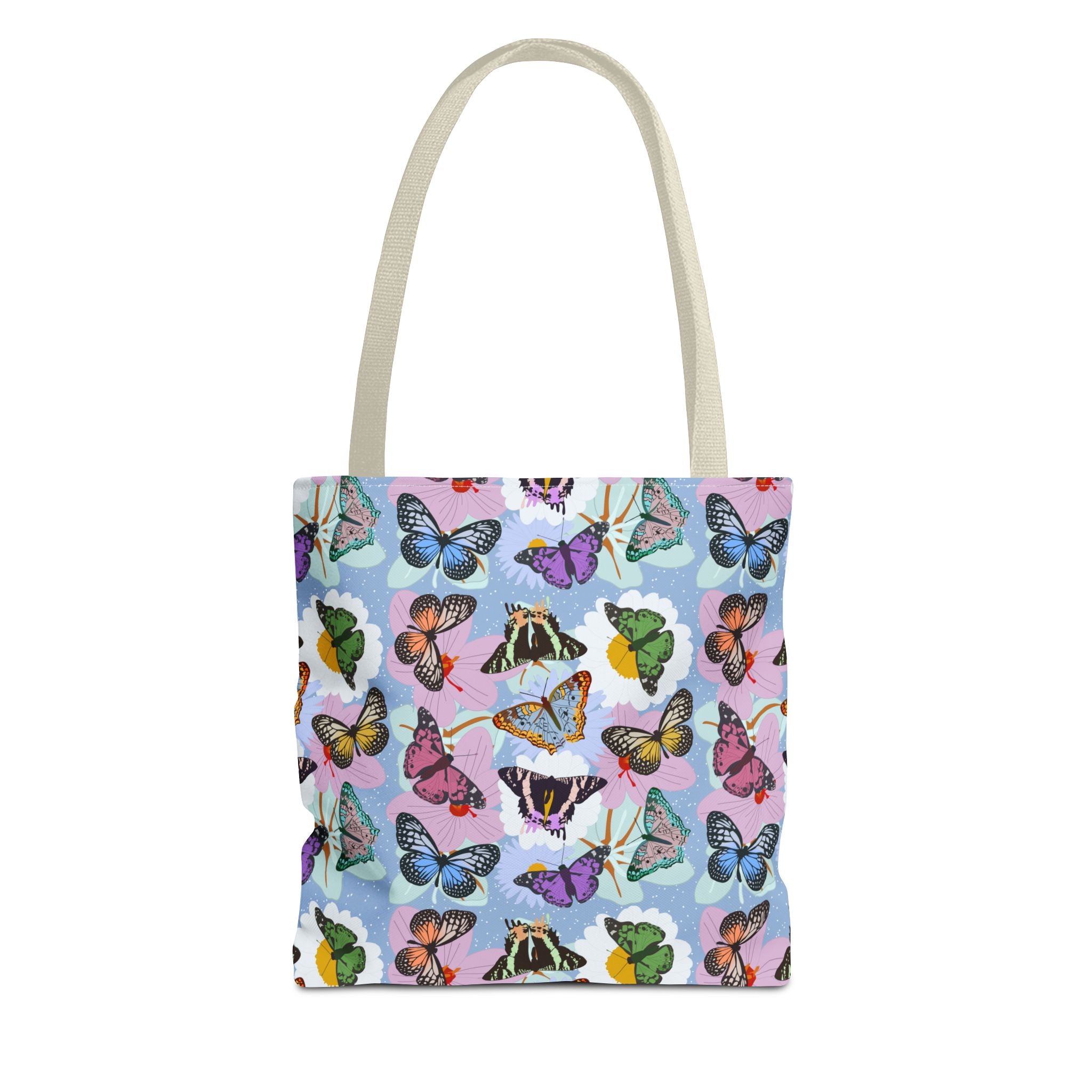 Tote Bag - Butterflies and Flowers