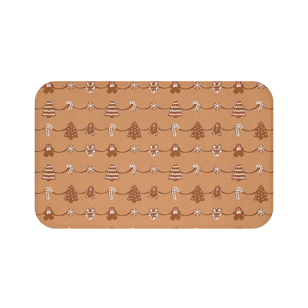Bath Mat - Gingerbread Cookies