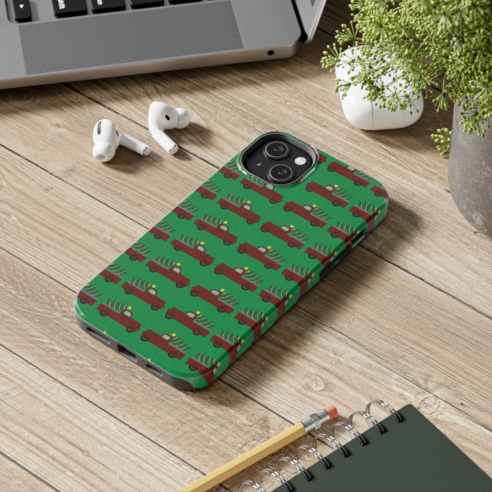 Tough Phone Cases - Merry Truckmas