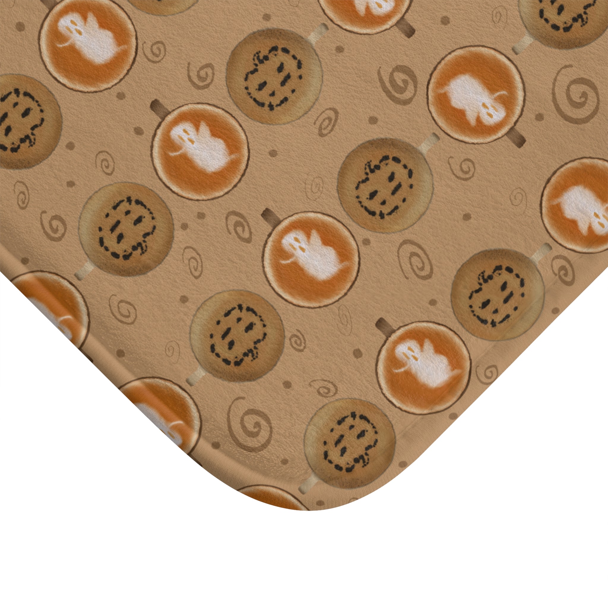 Bath Mat - Halloween Coffees