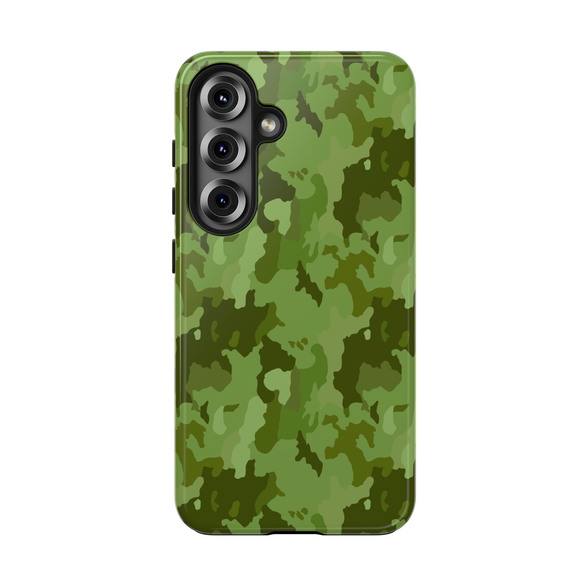 Tough Phone Cases - Green Camo