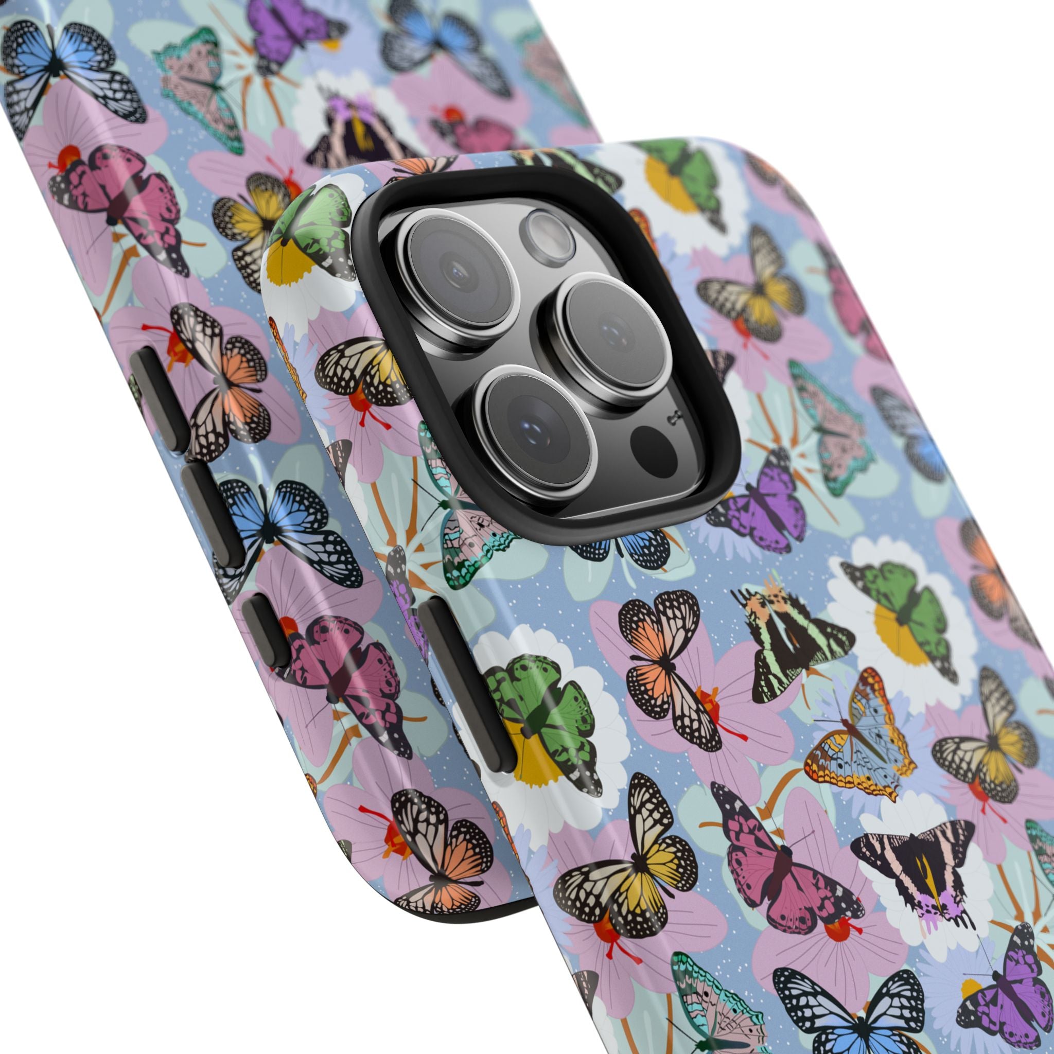 Tough Phone Cases - Butterflies and Flowers
