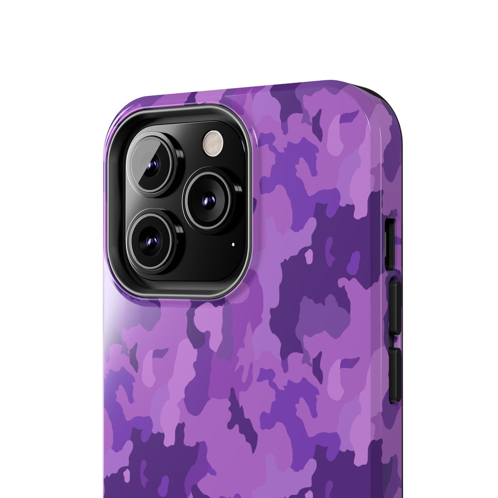 Tough Phone Cases - Purple Camo
