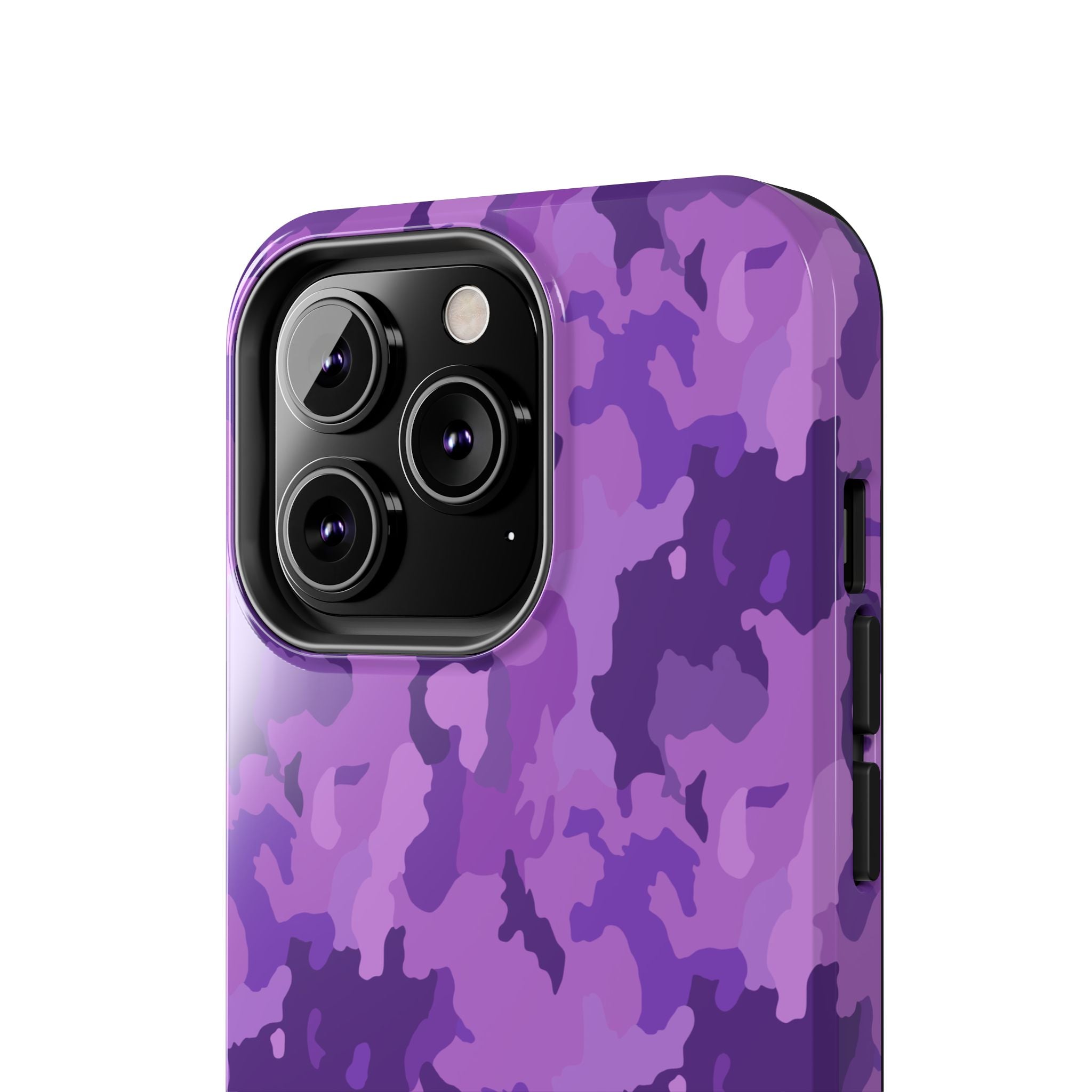 Tough Phone Cases - Purple Camo