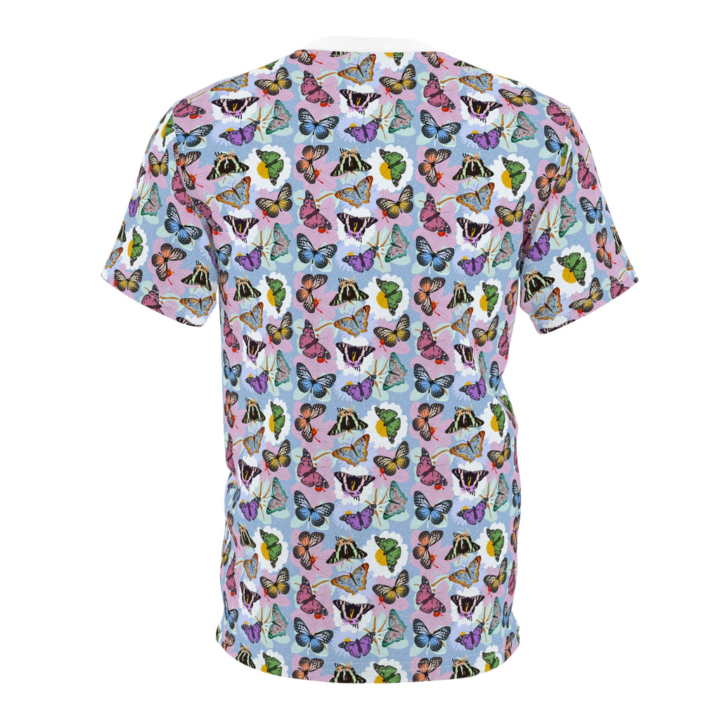 Unisex Cut & Sew Tee - Butterflies