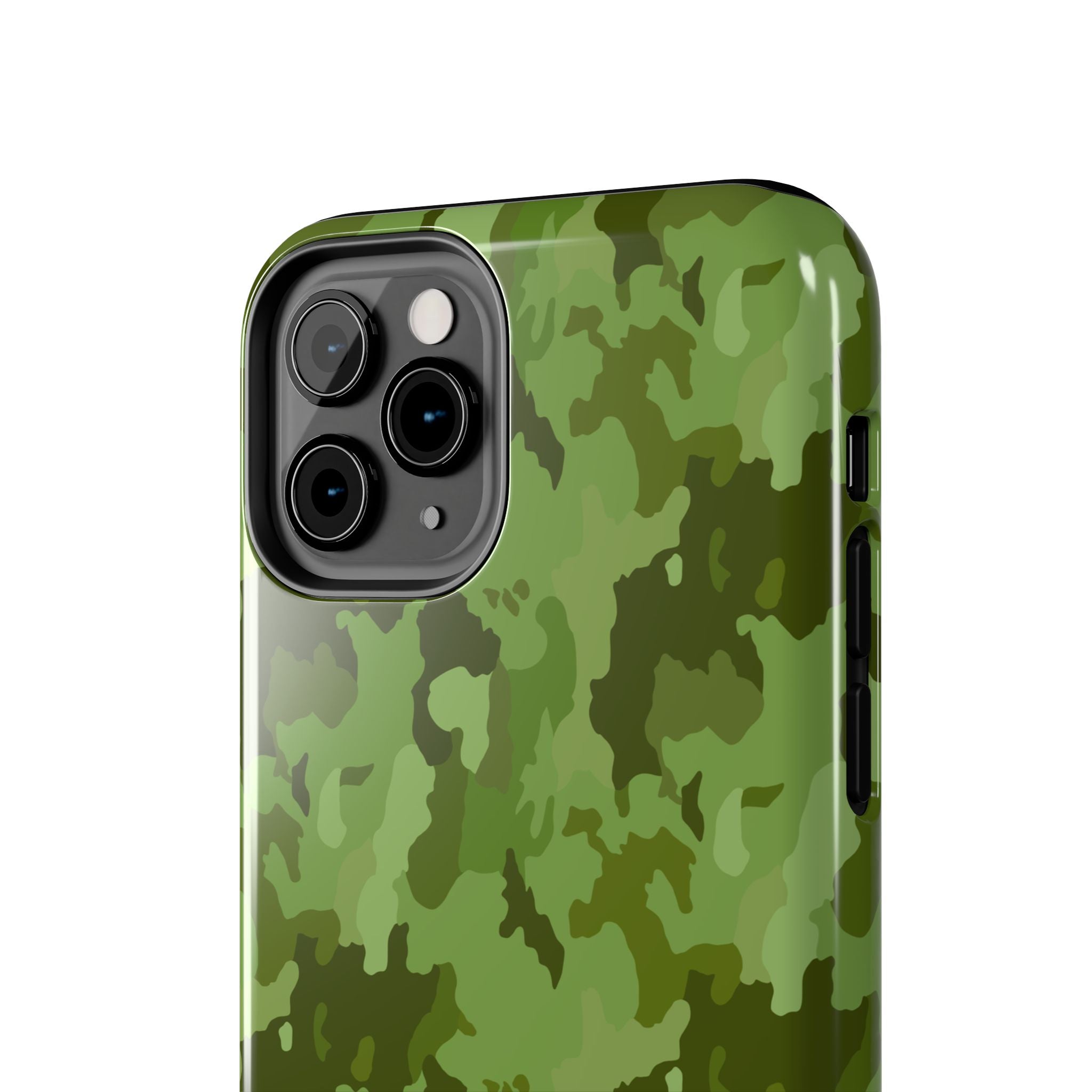 Tough Phone Cases - Green Camo