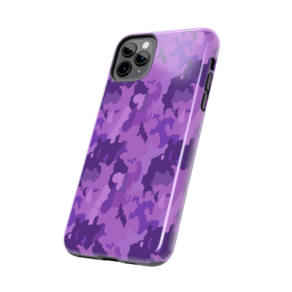 Tough Phone Cases - Purple Camo