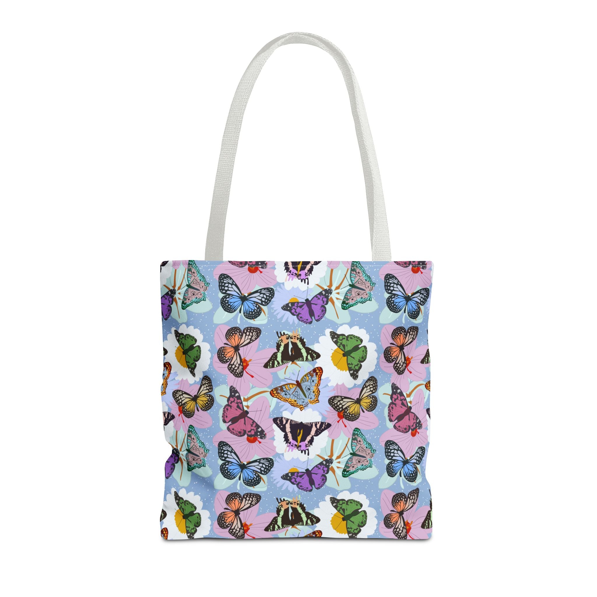 Tote Bag - Butterflies and Flowers