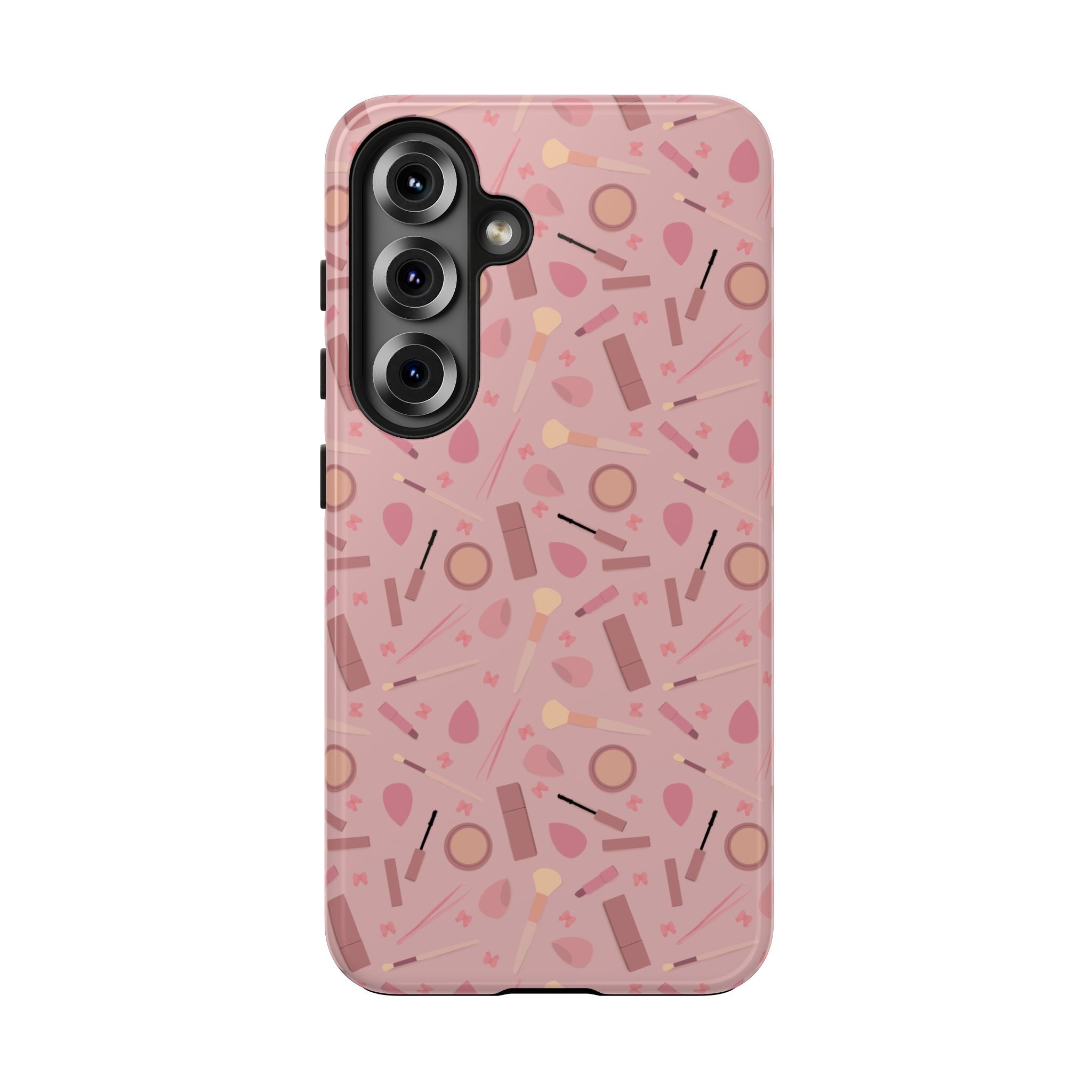 Phone Case - Pink Aesthetic Makeup Design