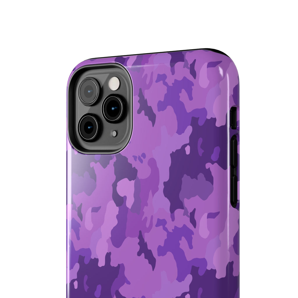 Tough Phone Cases - Purple Camo