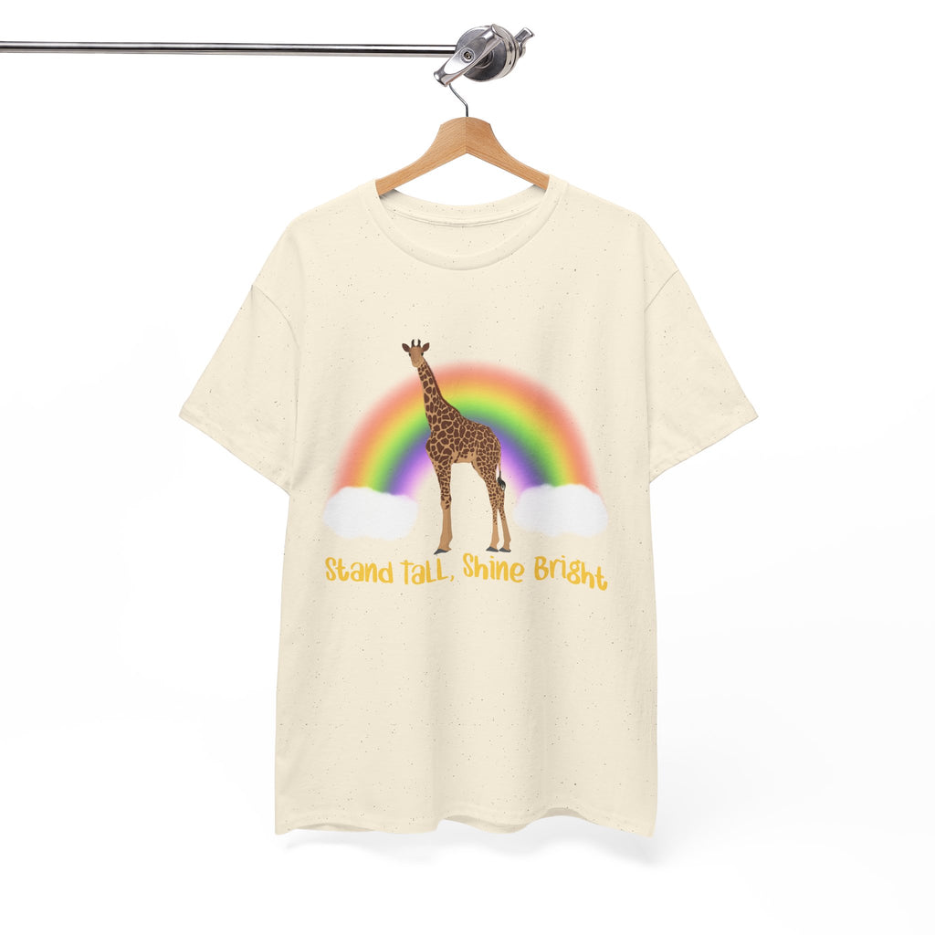Unisex Heavy Cotton Tee - Stand Tall, Shine Bright