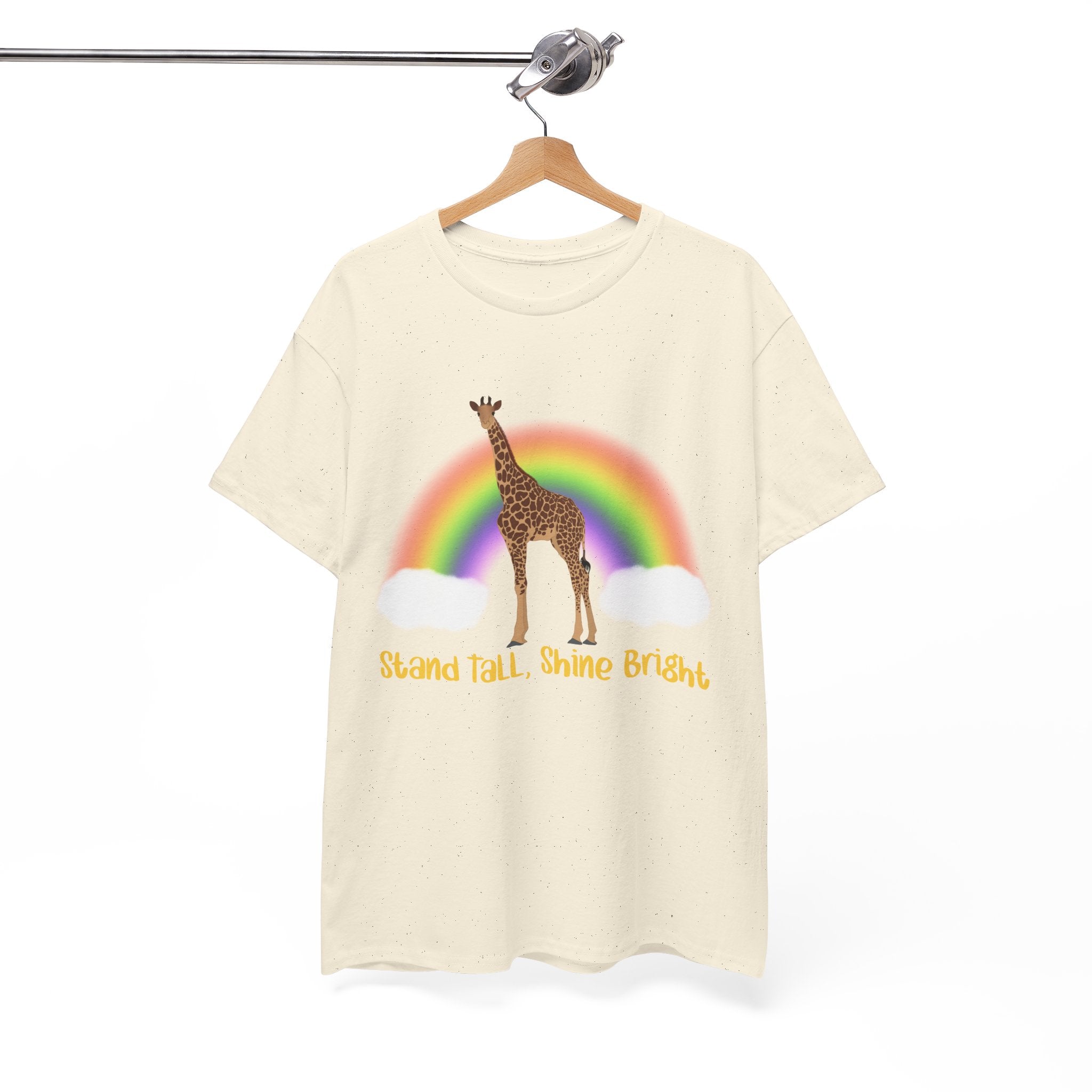 Unisex Heavy Cotton Tee - Stand Tall, Shine Bright