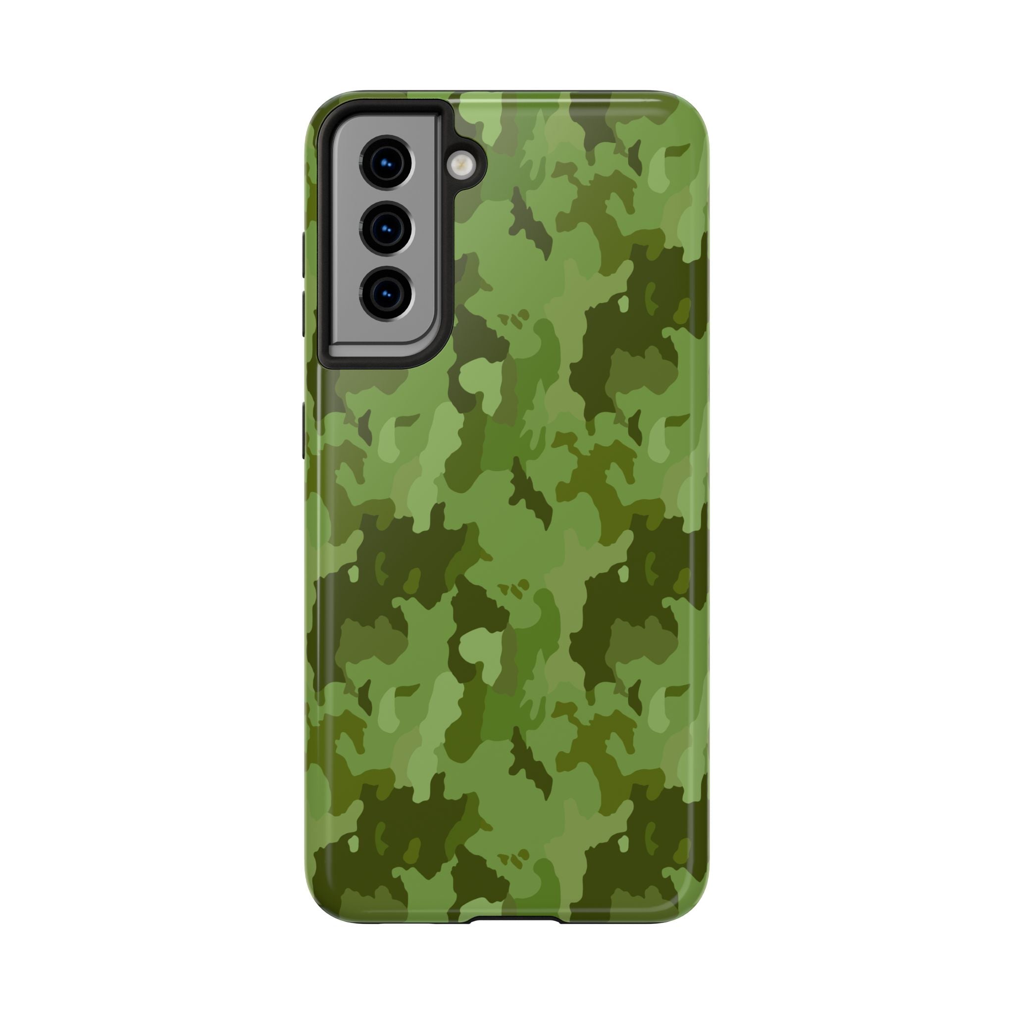 Tough Phone Cases - Green Camo