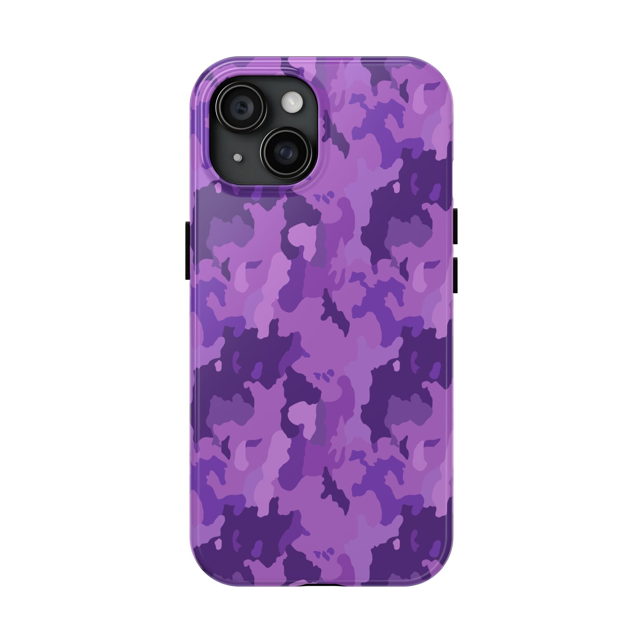 Tough Phone Cases - Purple Camo