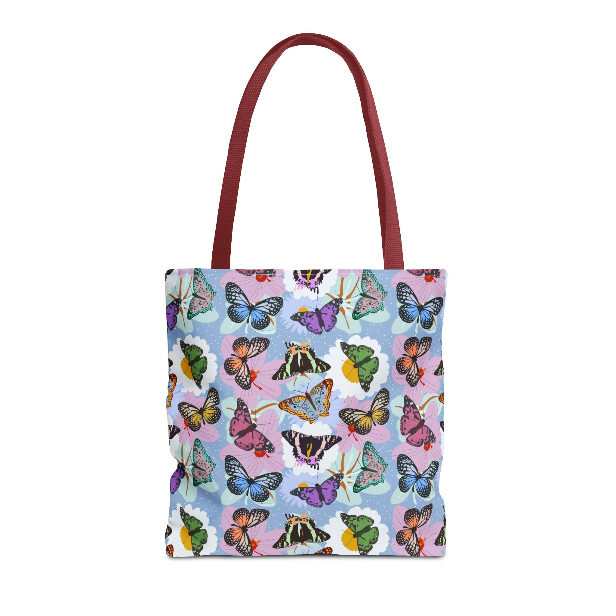 Tote Bag - Butterflies and Flowers