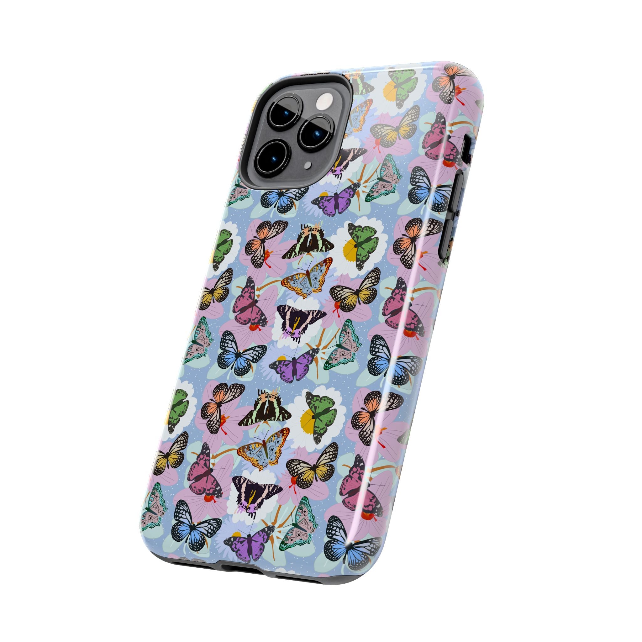 Tough Phone Cases - Butterflies and Flowers