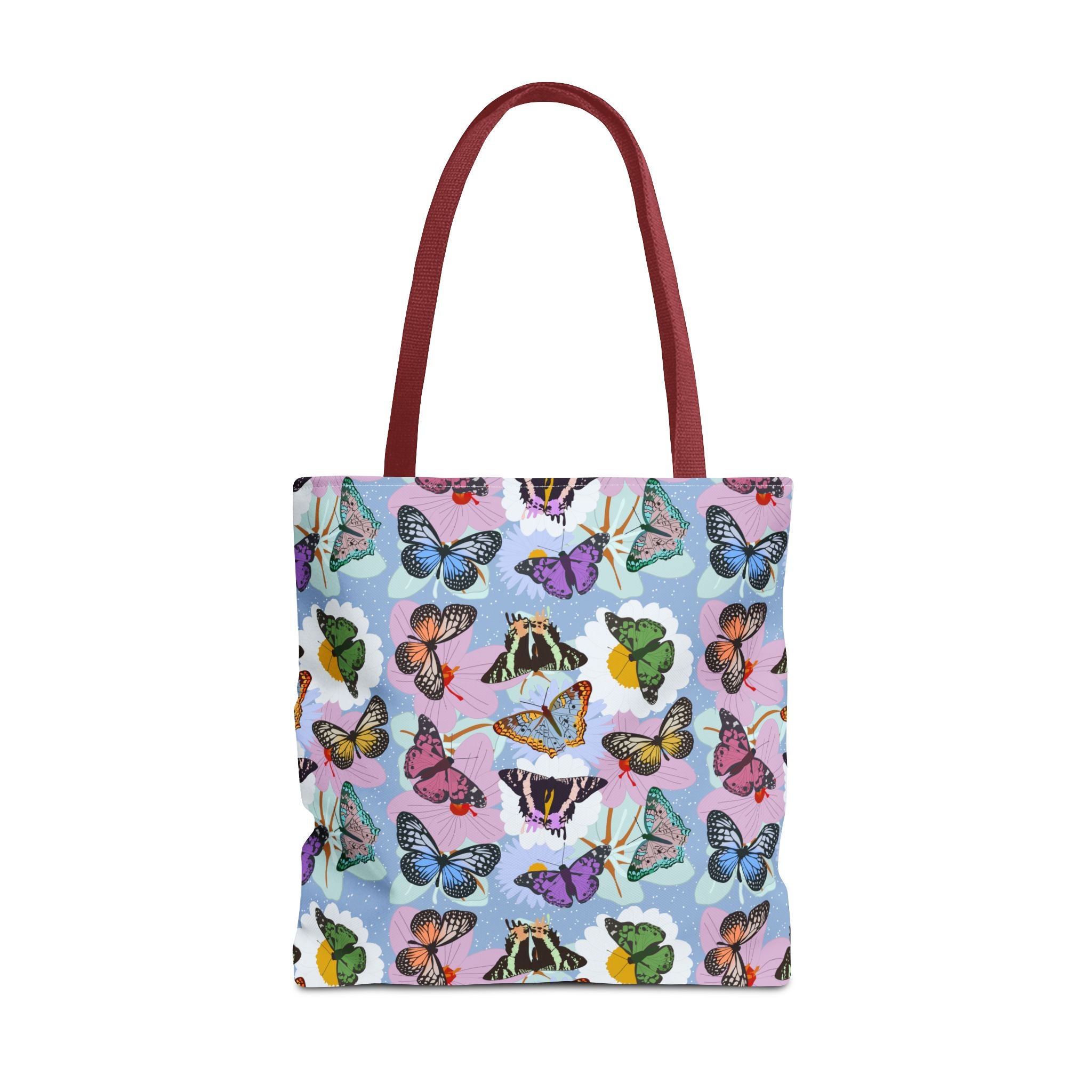Tote Bag - Butterflies and Flowers