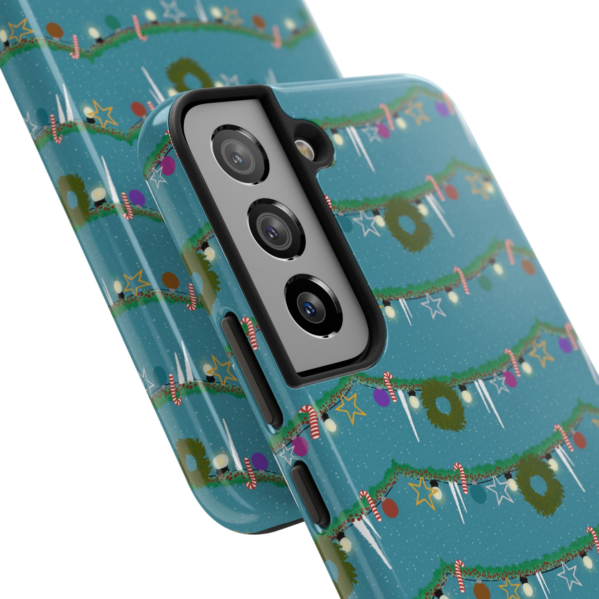 Tough Phone Cases - Christmas Garland