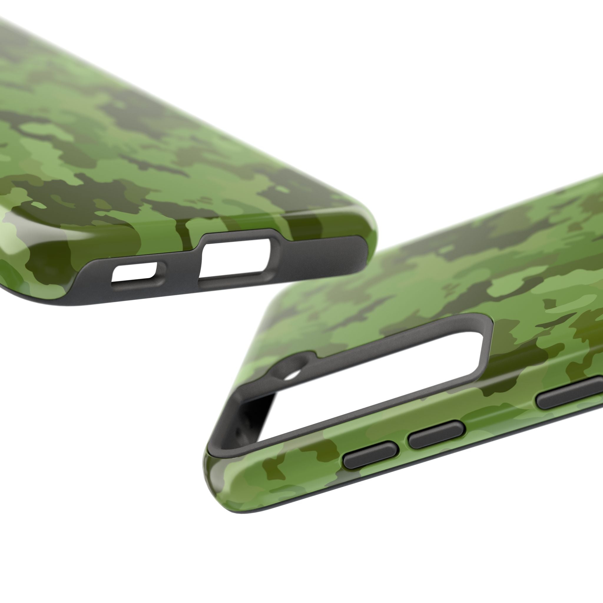 Tough Phone Cases - Green Camo