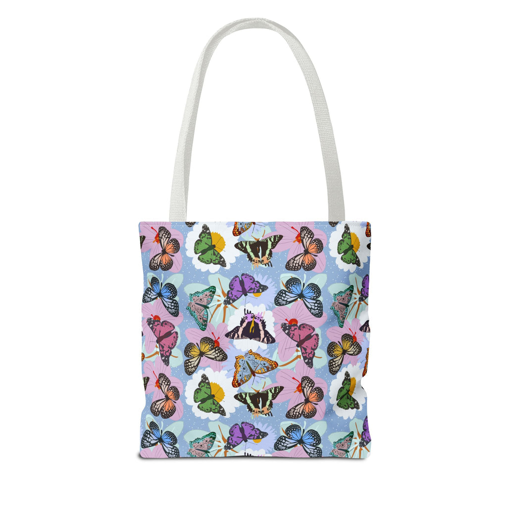 Tote Bag - Butterflies and Flowers