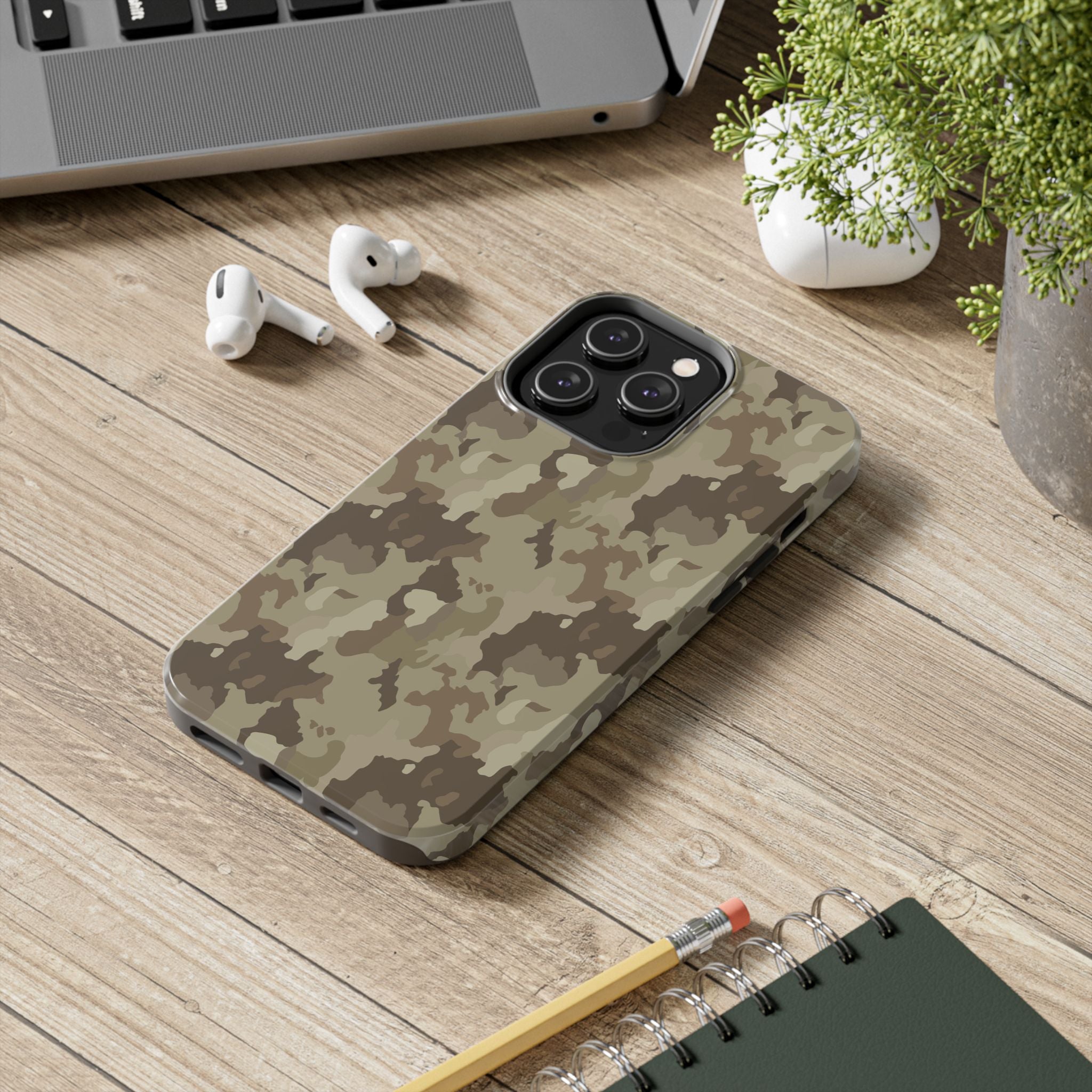 Tough Phone Cases - Desert Camo