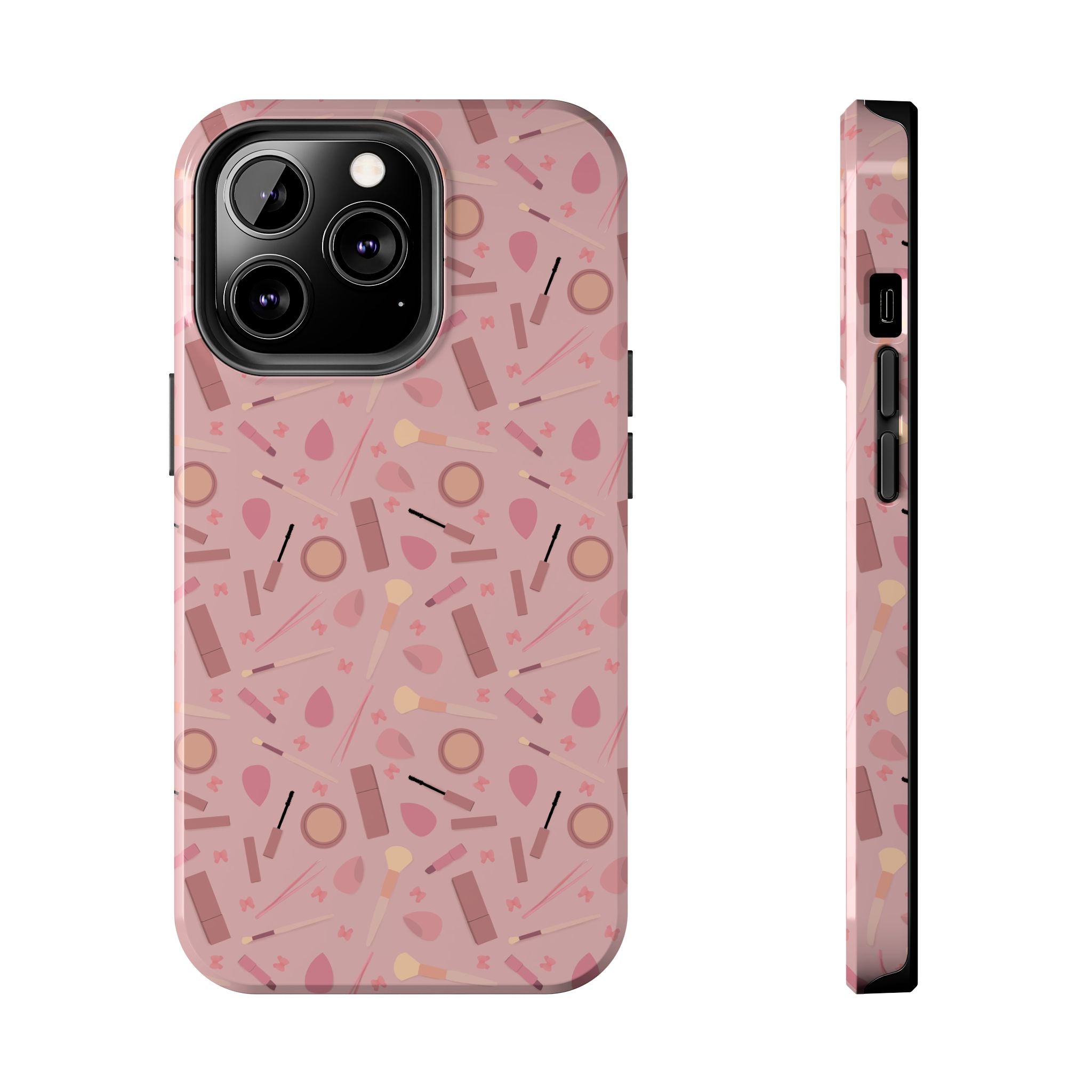 Phone Case - Pink Aesthetic Makeup Design
