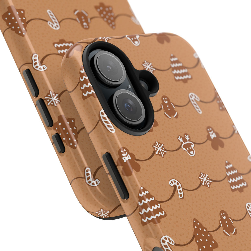 Phone Case - Gingerbread Cookies Design
