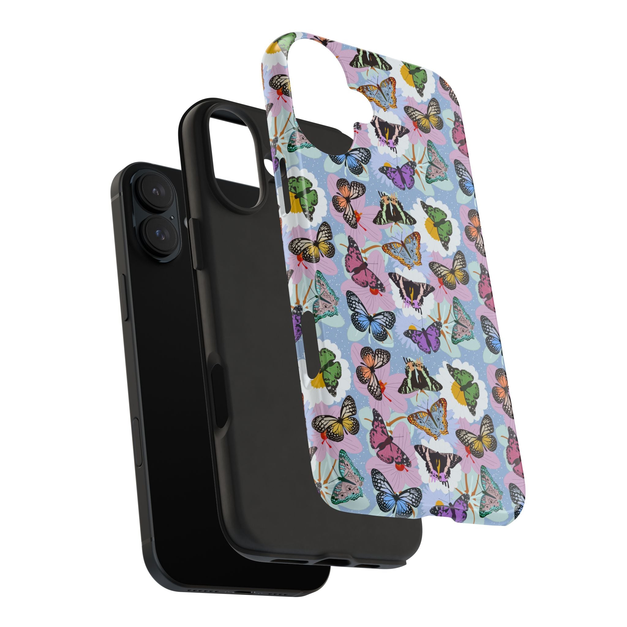 Tough Phone Cases - Butterflies and Flowers
