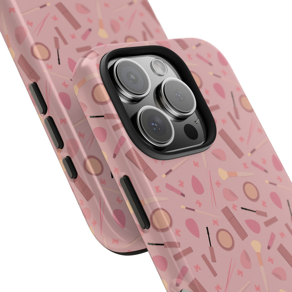 Phone Case - Pink Aesthetic Makeup Design
