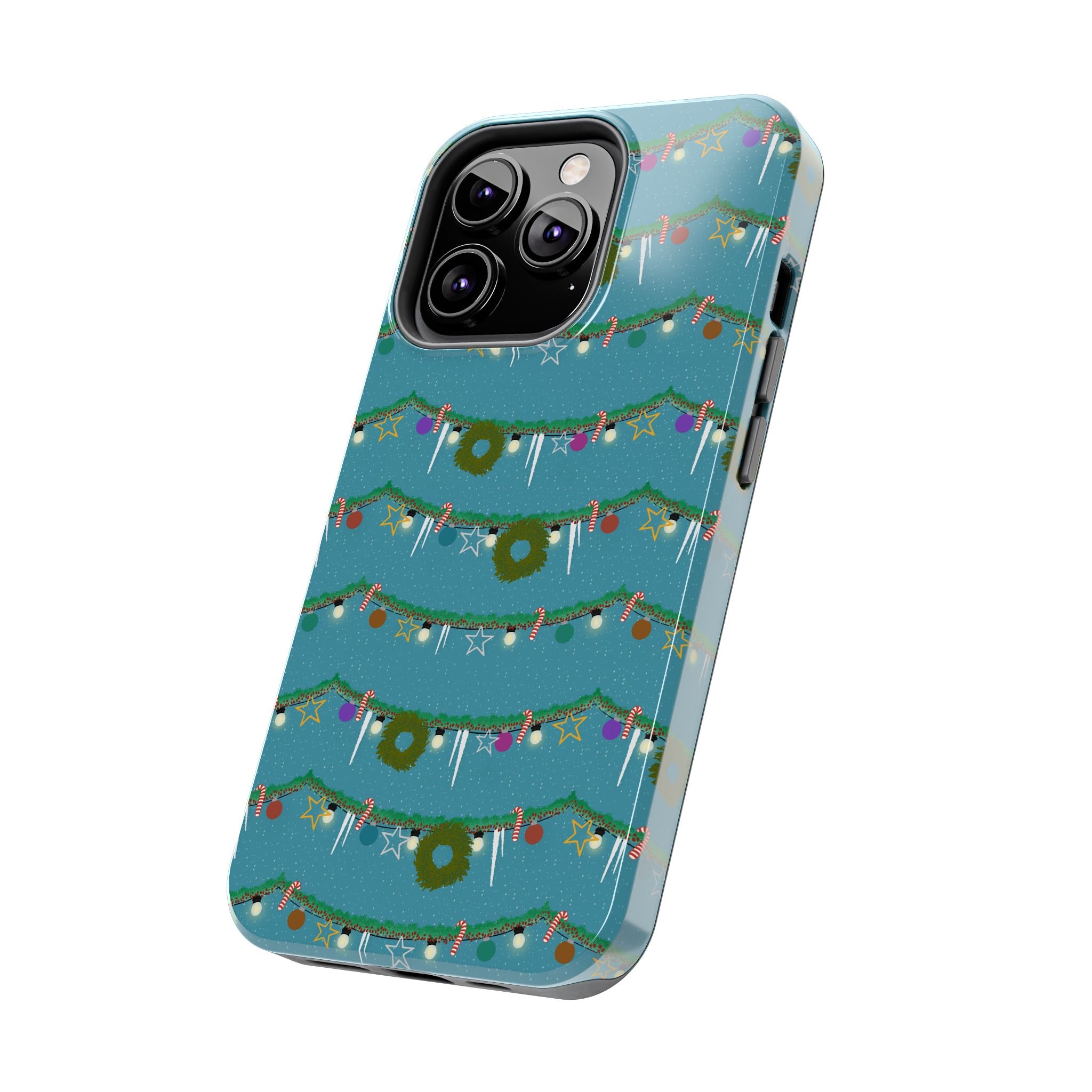 Tough Phone Cases - Christmas Garland