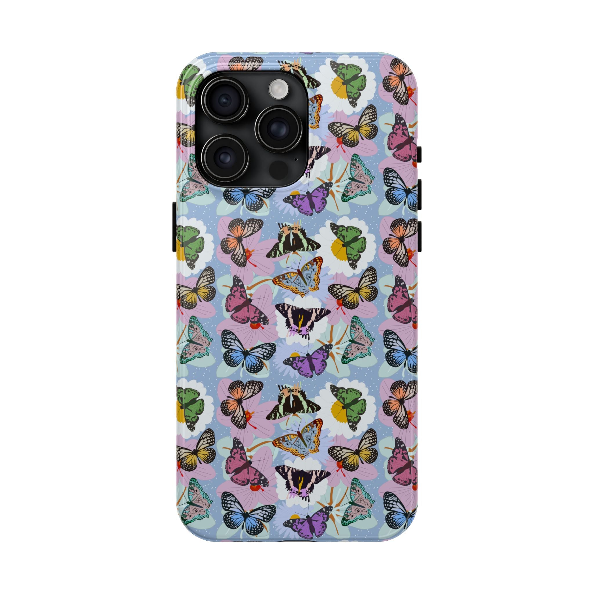 Tough Phone Cases - Butterflies and Flowers
