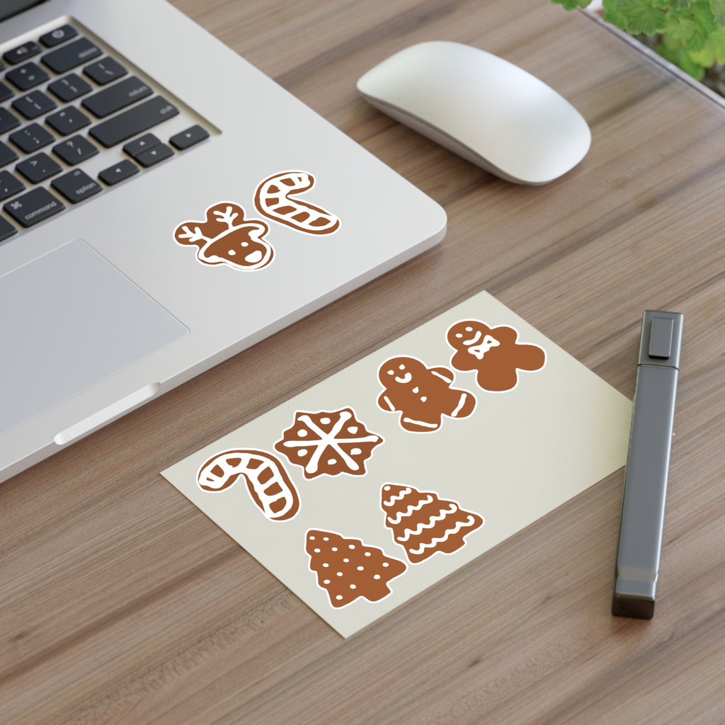 Sticker Sheet - Gingerbread Cookies