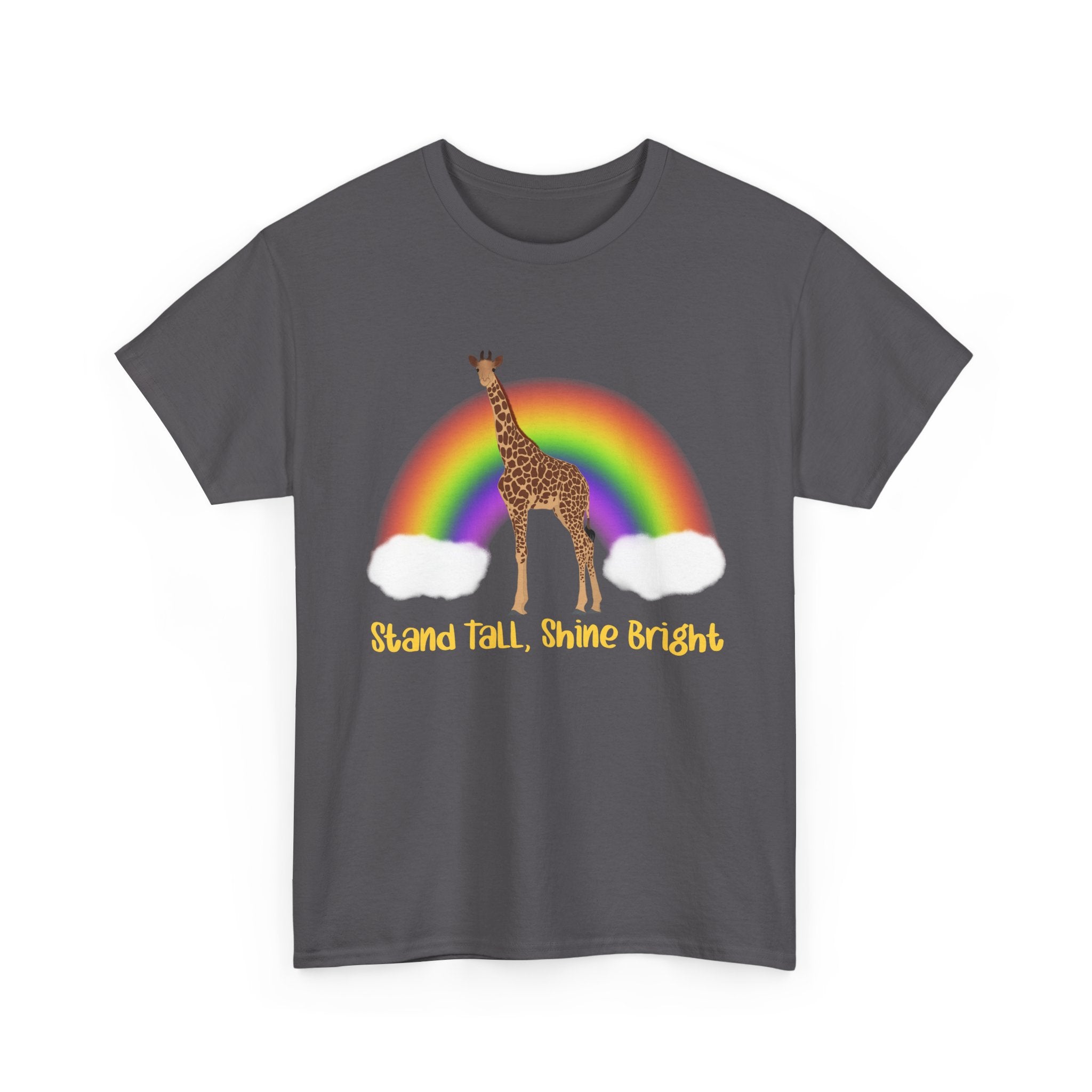 Unisex Heavy Cotton Tee - Stand Tall, Shine Bright