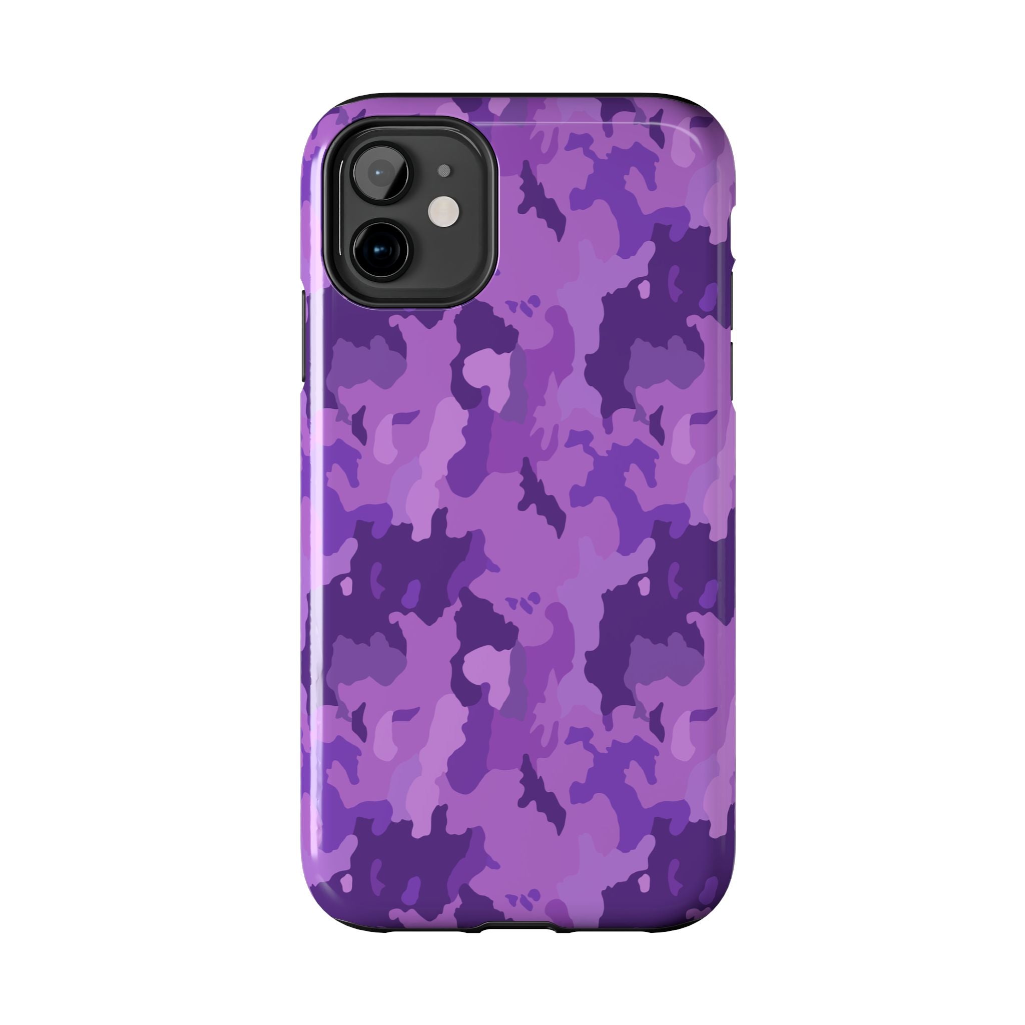 Tough Phone Cases - Purple Camo