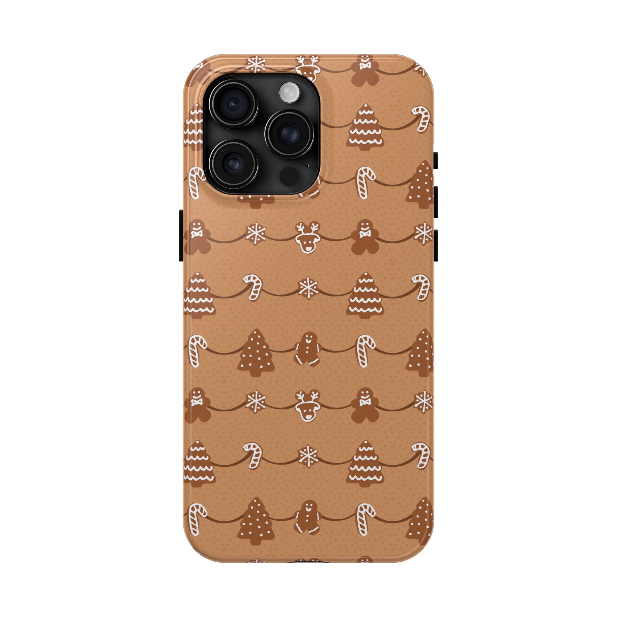 Phone Case - Gingerbread Cookies Design