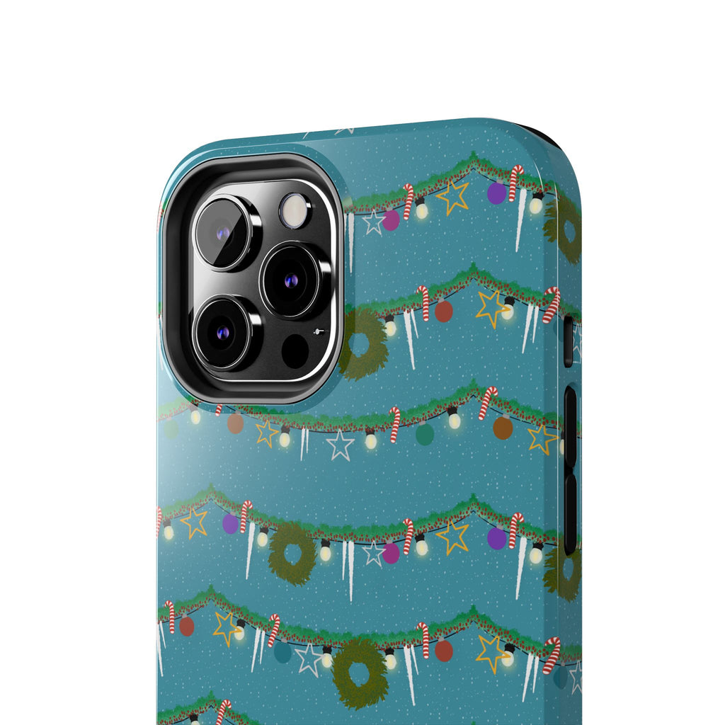 Tough Phone Cases - Christmas Garland